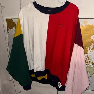 Tommy Hilfiger Denim Colorblock Crewneck